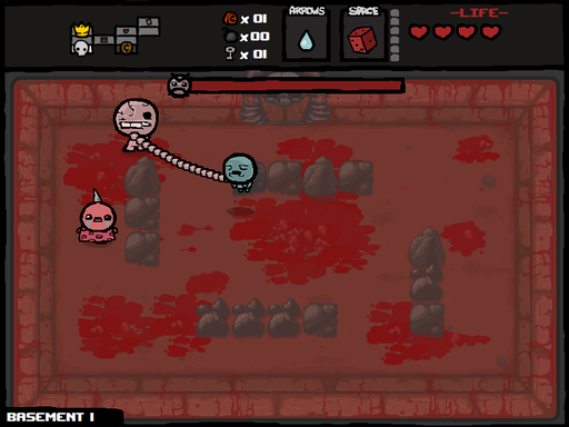 Binding of Isaac, The - Bosses in Basement