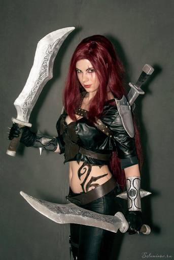 Лига Легенд - Cosplay Katarina by Anastasya Zelenova